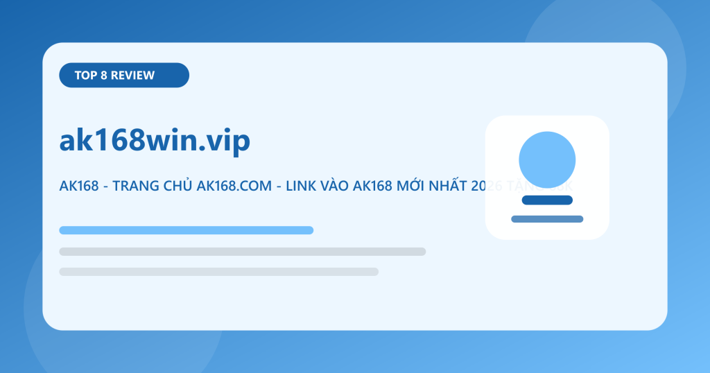 ak168win.vip – AK168 - TRANG CHỦ AK168.COM - LINK VÀO AK168 MỚI NHẤT 2026 TẶNG 68K