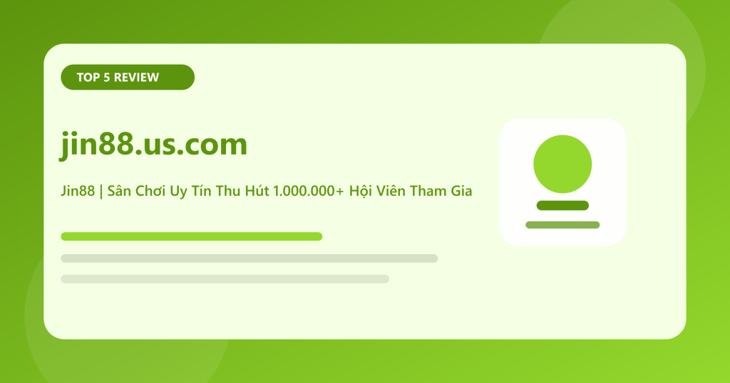 jin88.us.com – Jin88 | Sân Chơi Uy Tín Thu Hút 1.000.000+ Hội Viên Tham Gia